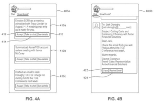 Patent drawing: Salesforce Patents an AI That Watches Your Workday and Tells You What to Do Next