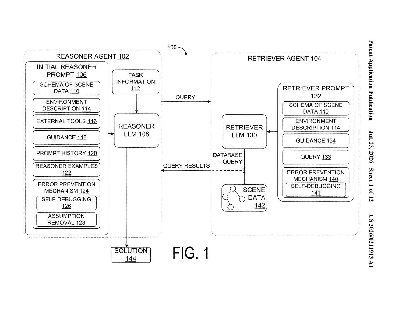 Microsoft Patent: AI Agents That Reason About 3D Space — figure from US 2026/0211913 A1