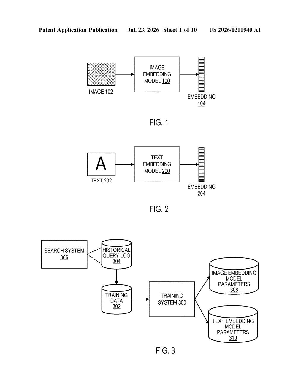 Google Patent: Training AI to Find Visually Similar Images — figure from US 2026/0211940 A1