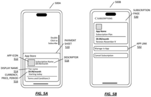 Patent drawing: Apple Files Patent to Rethink How Digital Content Purchases Are Processed