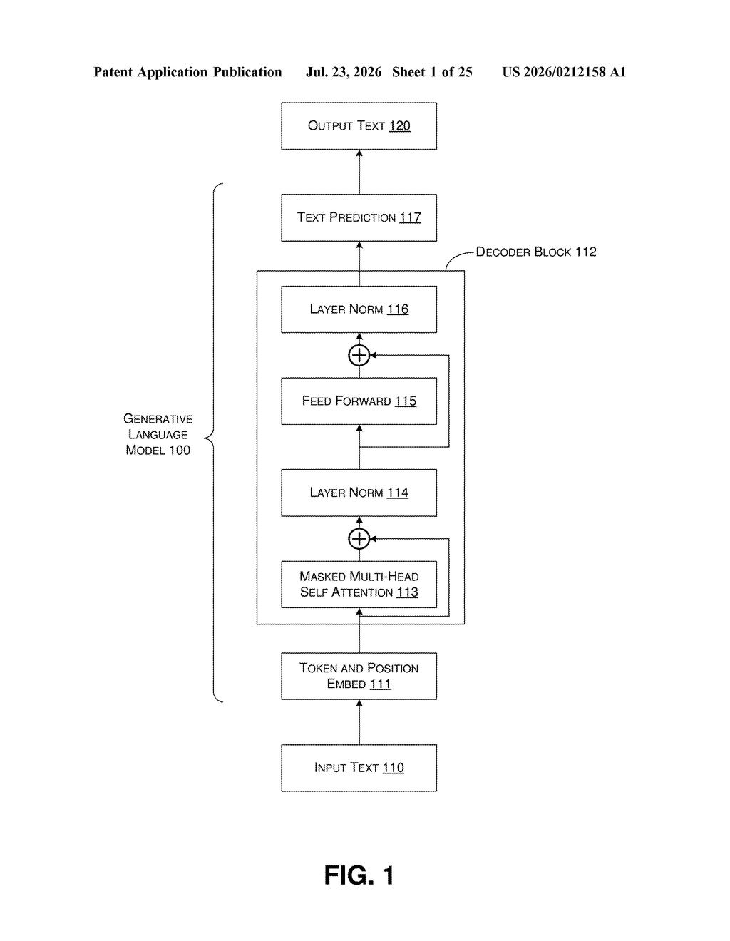 Microsoft Patent: AI Content Tags That Guide Generation — figure from US 2026/0212158 A1