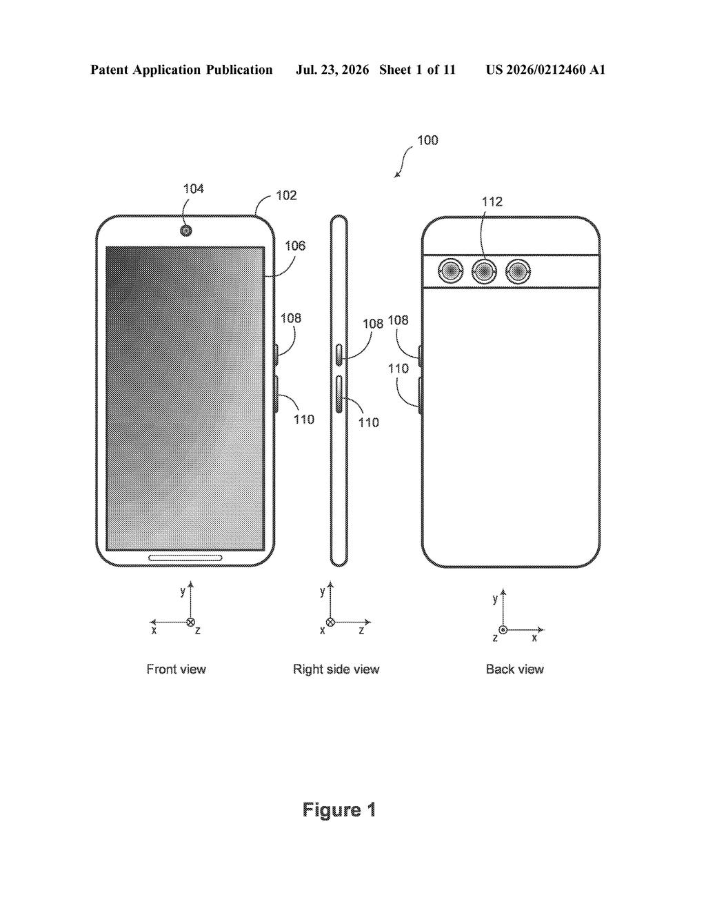 Google Patent: Vision-Based Image Noise Reduction Explained — figure from US 2026/0212460 A1