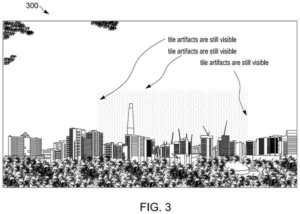 Patent drawing: Samsung Patents a Fix for the Visible Seams That Appear When Phones Process Photos in Pieces