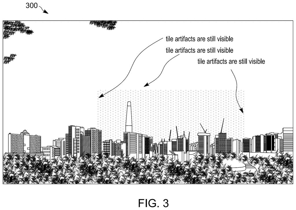 Samsung Patent: Removing Visible Lines Between Image Tiles — figure from US 2026/0212466 A1