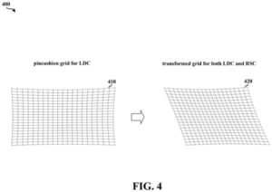 Patent drawing: Qualcomm Patent Addresses VR Display Warping Through Head Movement Prediction