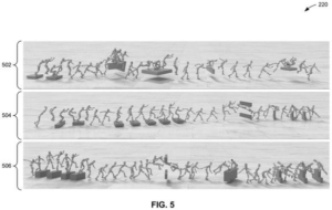Patent drawing: Nvidia Patent Teaches Virtual Characters to Move and Think with Hybrid AI