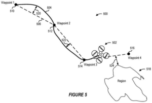 Patent drawing: Qualcomm Patents a System That Reports When Vehicles Stray From Their Planned Routes