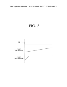 Patent drawing: Samsung Patents Display Technology That Dims Each Dot Precisely by Cutting Its Power at Exact Moments