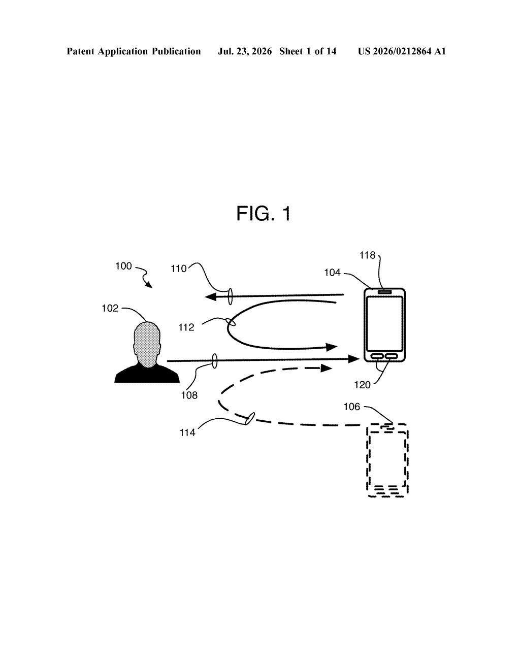Intel Patent: Blocking False Wake Words From Your Own PC — figure from US 2026/0212864 A1