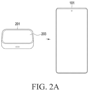 Patent drawing: Samsung Patents a Wireless Charger That Tunes Itself to Any Charging Frequency