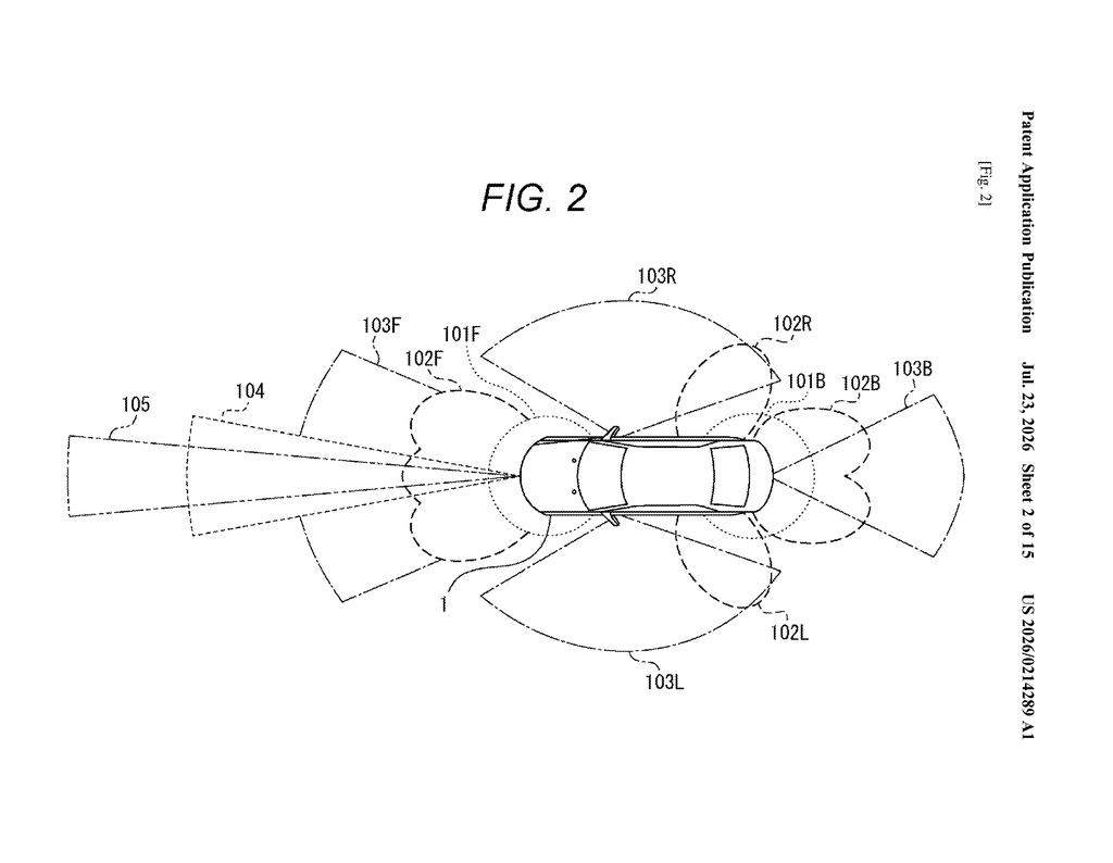Sony Patent: In-Vehicle Video Streaming That Adapts to Motion — figure from US 2026/0214289 A1