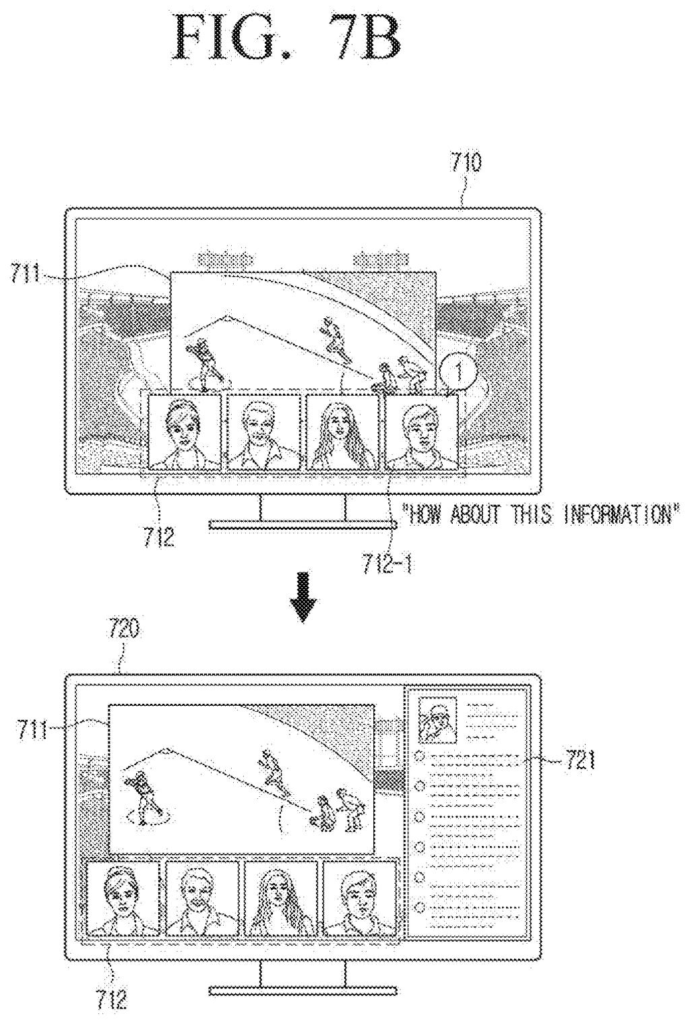 Samsung Patent: Personalized Content Info Screens for Sharing — figure from US 2026/0214302 A1