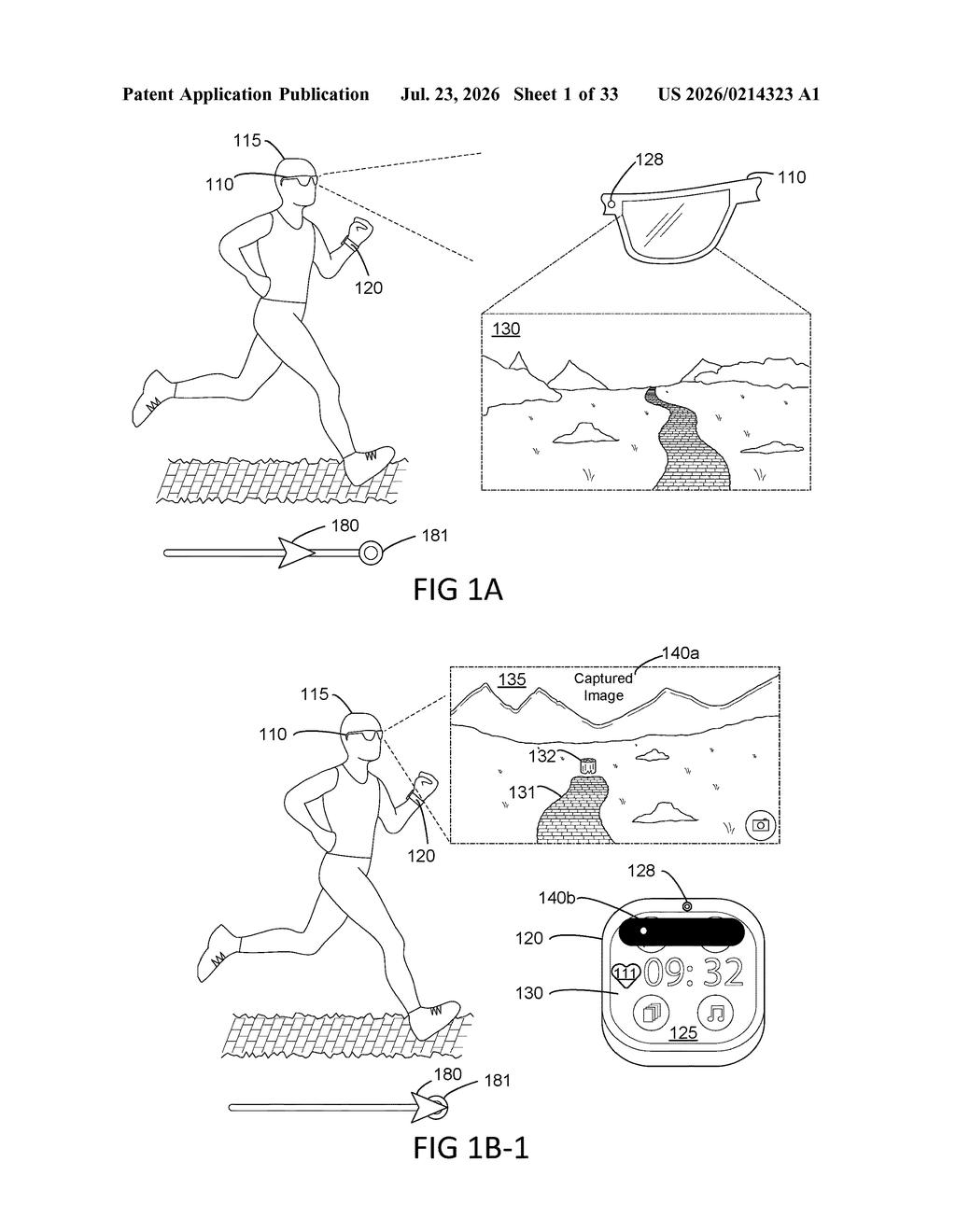 Meta Patent: Smart Glasses Share Workout Struggles Automatically — figure from US 2026/0214323 A1