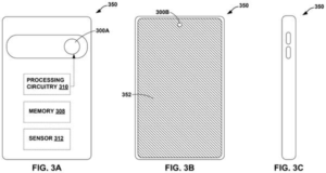 Patent drawing: Google Patent Takes Aim at Camera Shake With a Sliding Sensor