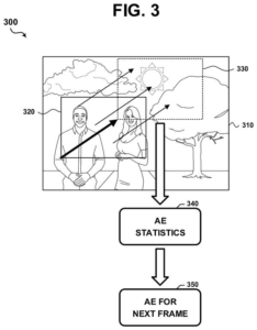 Patent drawing: Samsung Patents a Camera That Predicts Lighting Before the Shutter Fires