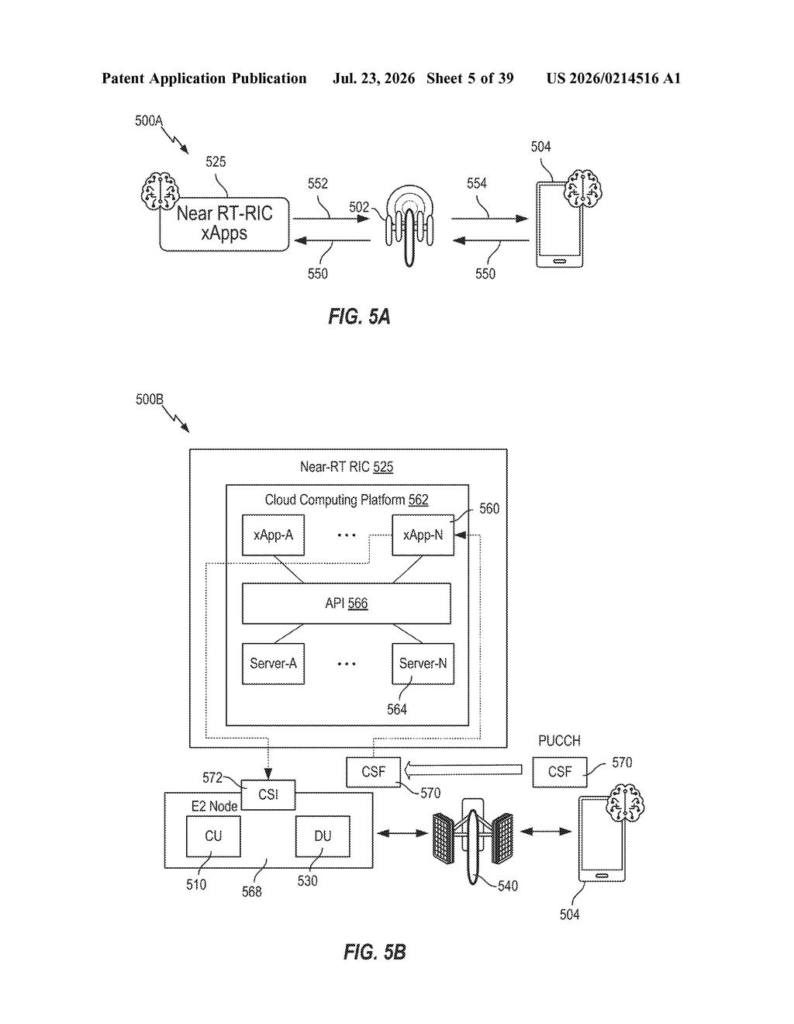 Qualcomm Patent: AI Sessions Survive Phone Handovers — figure from US 2026/0214516 A1