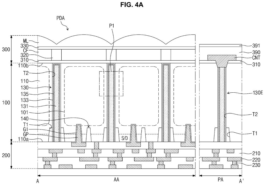 Samsung Patent: 2D Material Image Sensor Isolation — figure from US 2026/0215015 A1