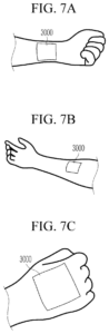 Patent drawing: Samsung Patents Stretchy Material That Keeps Electronic Circuits Working When Bent