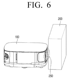 Patent drawing from the Samsung's home robots watchlist