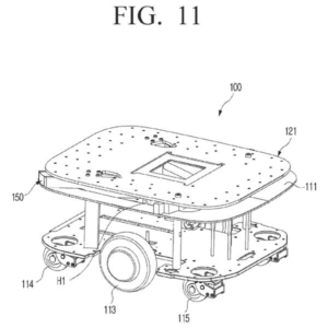 Patent drawing: Samsung Patent Tackles Sensor Blind Spots in Self-Driving Cars