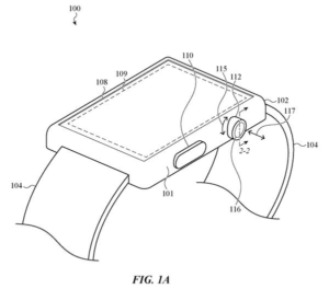 Patent drawing: Apple Patents the Internal Mechanics Behind the Apple Watch Crown