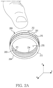 Patent drawing: Samsung Patents a Smart Ring That Knows Which Way You're Wearing It