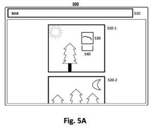 Patent drawing: Google Patents a System That Auto-Zooms Image Search Results to the Part You Actually Searched For