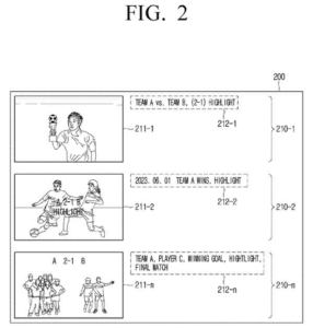 Patent drawing: Samsung Patents a TV That Automatically Blurs Spoilers in Search Results