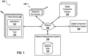 Patent drawing: Google Patents a Way to Measure App Traffic Without Seeing Who You Are