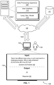 Patent drawing: Adobe Patent Trains AI to Eliminate Wrong Answers Before Selecting a Final One