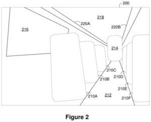 Patent drawing: Apple Patents a Way to Find 'Down' by Reading Lines in a Camera Image