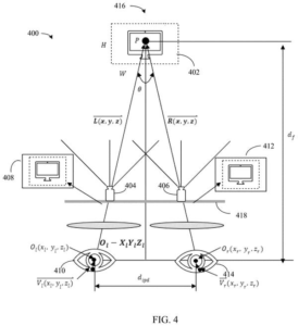 Patent drawing: Samsung Patent Uses Eye-Tracking to Rewrite Your View in Real Time