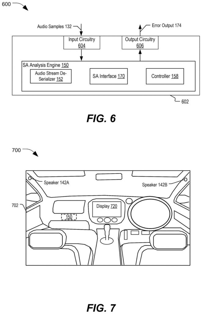 Qualcomm Patent: Safety Audio Error Detection System — figure from US 2026/0221010 A1