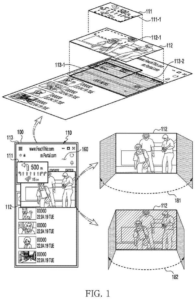 Patent drawing: Samsung Patents a Display That Narrows Its Viewing Angle Only Where Your Private Content Is
