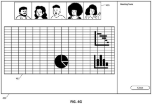 Patent drawing: Microsoft Patents a Tool That Pulls Scattered File Content Into One Meeting View