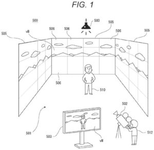Patent drawing: Sony Patents a System That Keeps Virtual Backgrounds in Sync During Live Camera Cuts