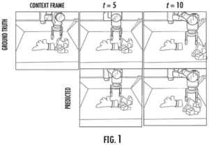 Patent drawing: Google Patents an AI System That Predicts Upcoming Video Frames