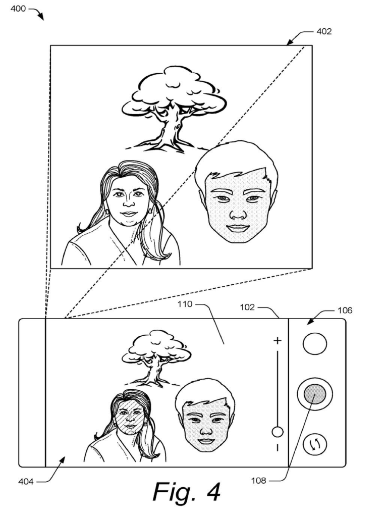 Google Patent: AI White Balance Tuned to Your Face — figure from US 2026/0222693 A1