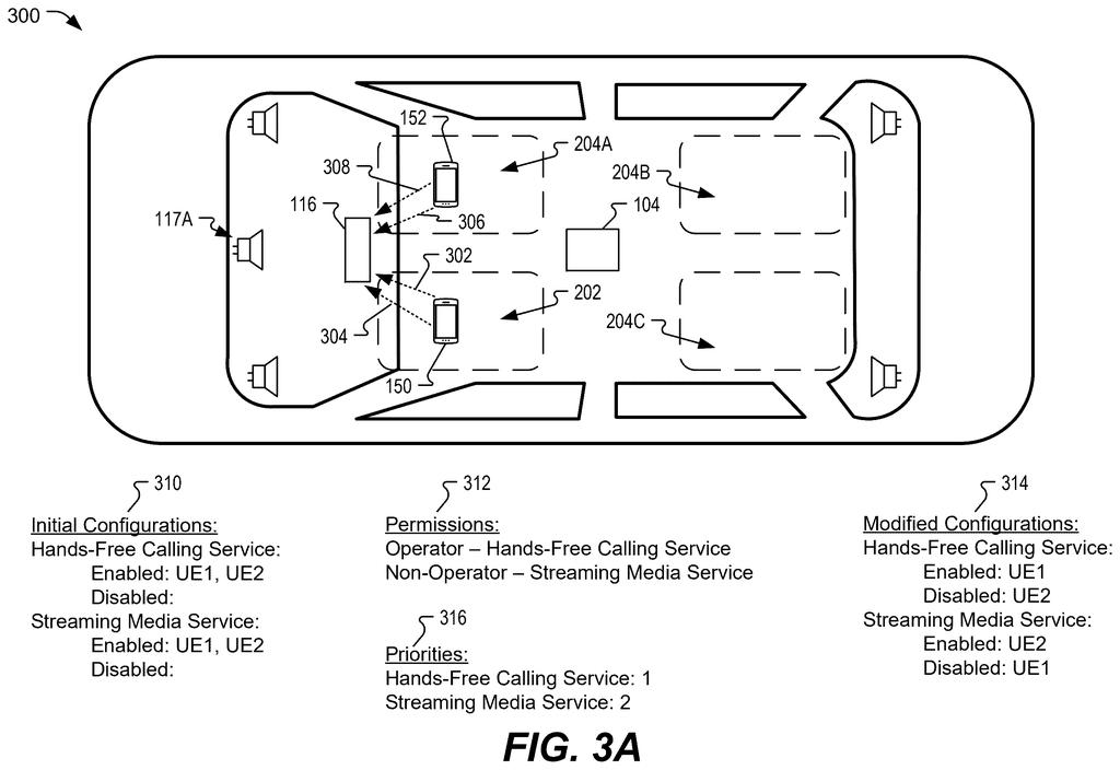 Qualcomm Patent: Car Audio Zones Based on Seat Position — figure from US 2026/0222764 A1