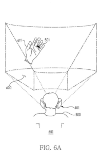 Patent drawing: Samsung Patents a Way to Wake Your Smart Ring Only When You Need to Gesture