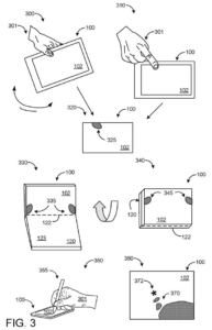 Patent drawing: Microsoft Patents a Two-Stage System for Catching Accidental Touchscreen Taps
