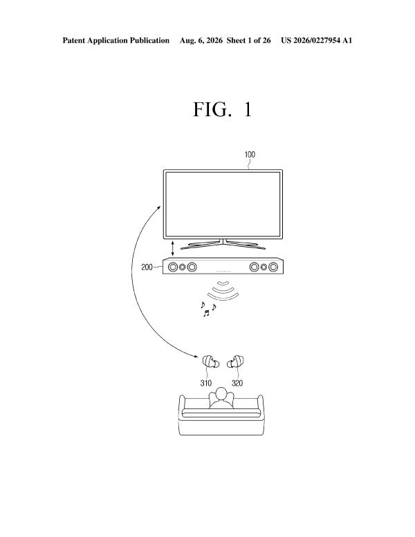 Patent drawing: Samsung Patents a Speaker That Tunes Itself by Listening Through Multiple Microphones
