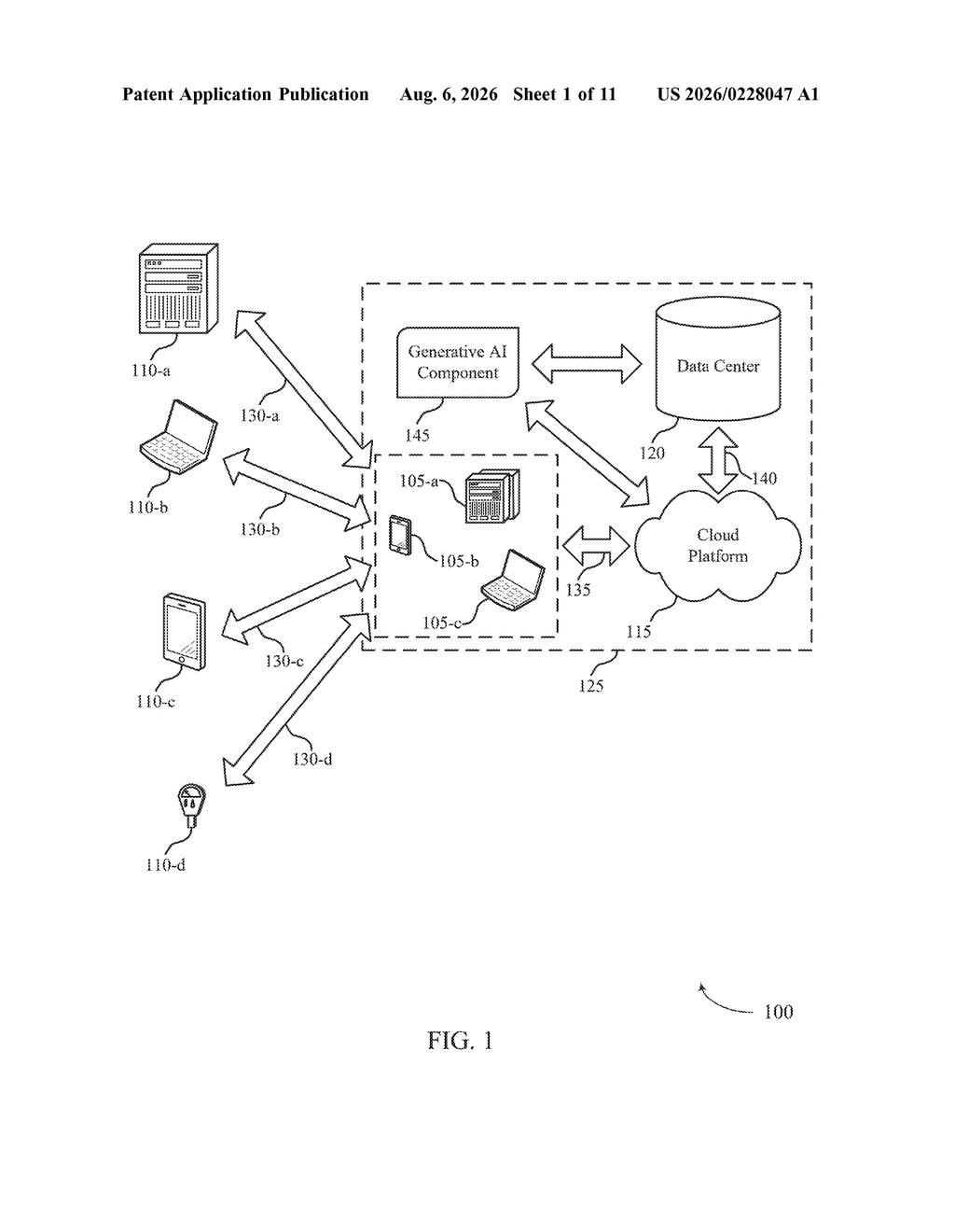 Salesforce Patent: AI Agent Management Framework — figure from US 2026/0228047 A1