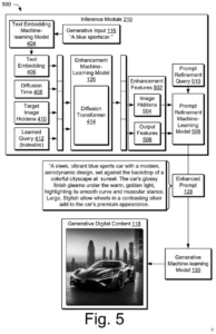 Patent drawing: Adobe Patents an AI That Rewrites Your Prompts Before Generating Images