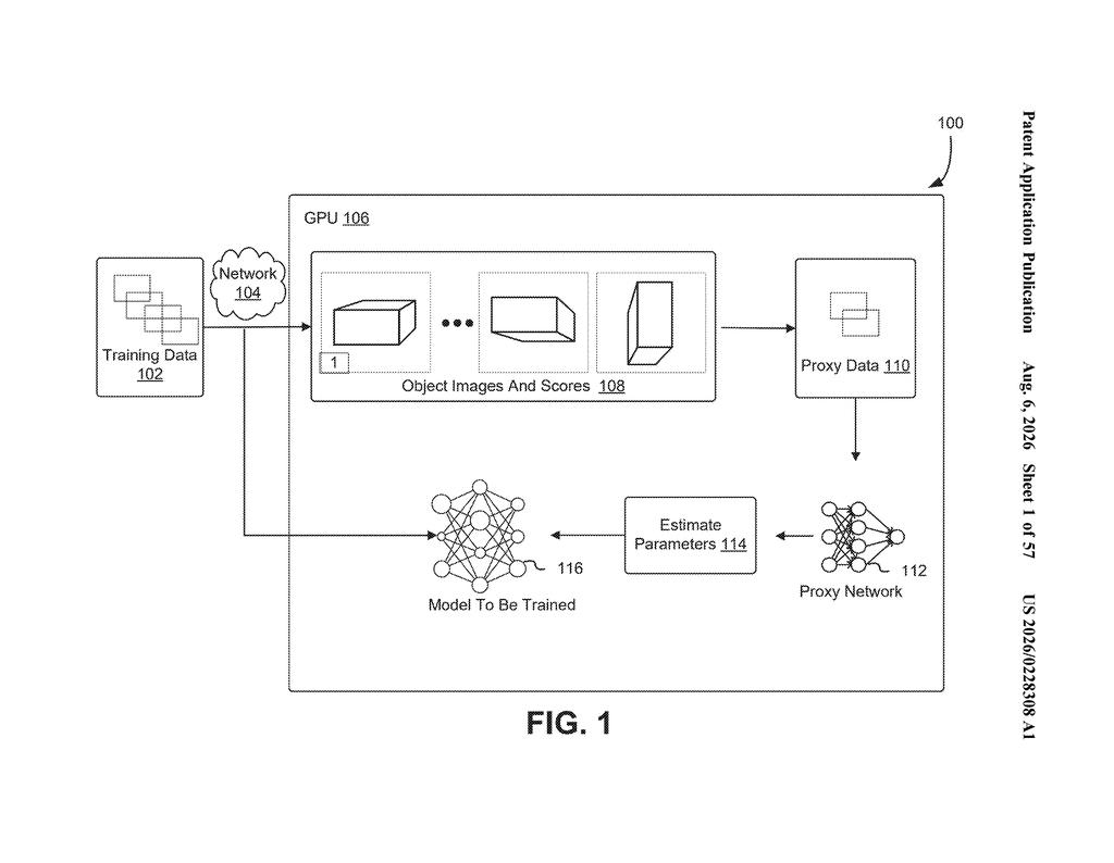 Nvidia Patent: Optimizing Neural Network Training Parameters — figure from US 2026/0228308 A1
