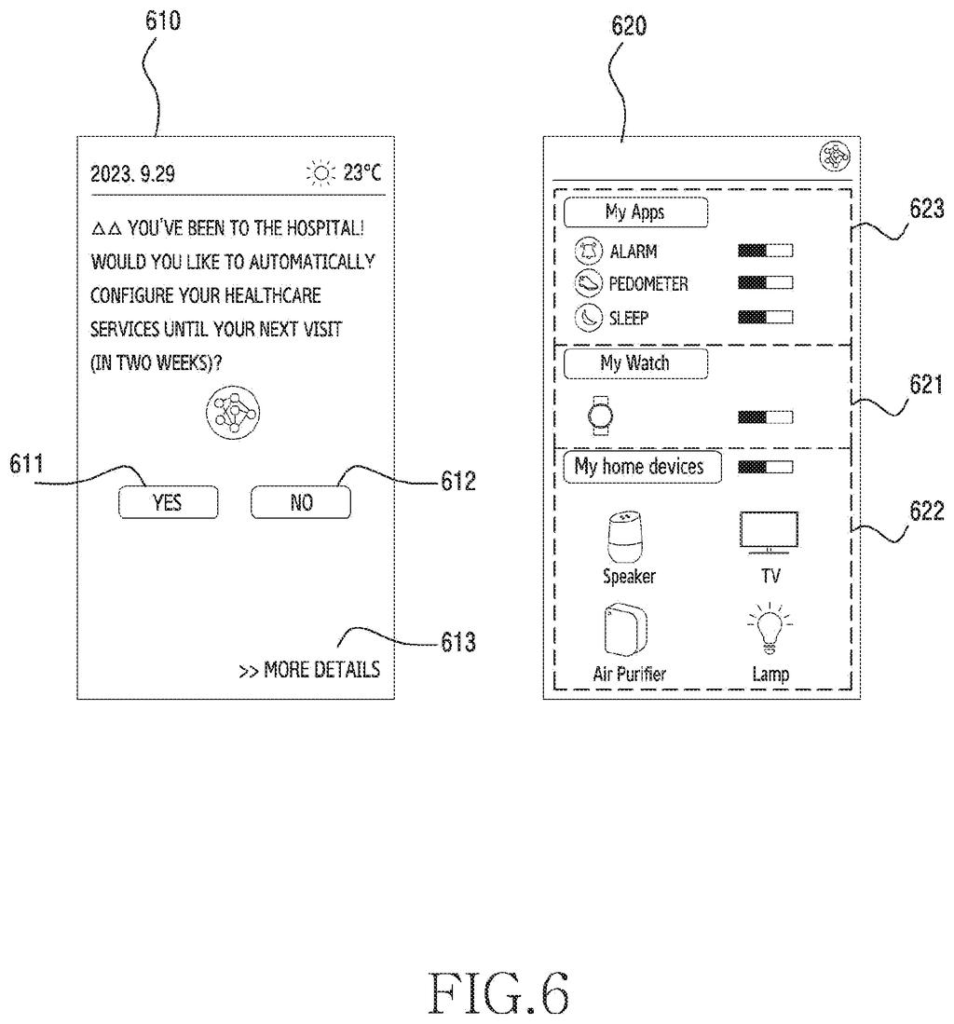 Samsung Patent: Digital Prescriptions That Control Your Devices — figure from US 2026/0228360 A1