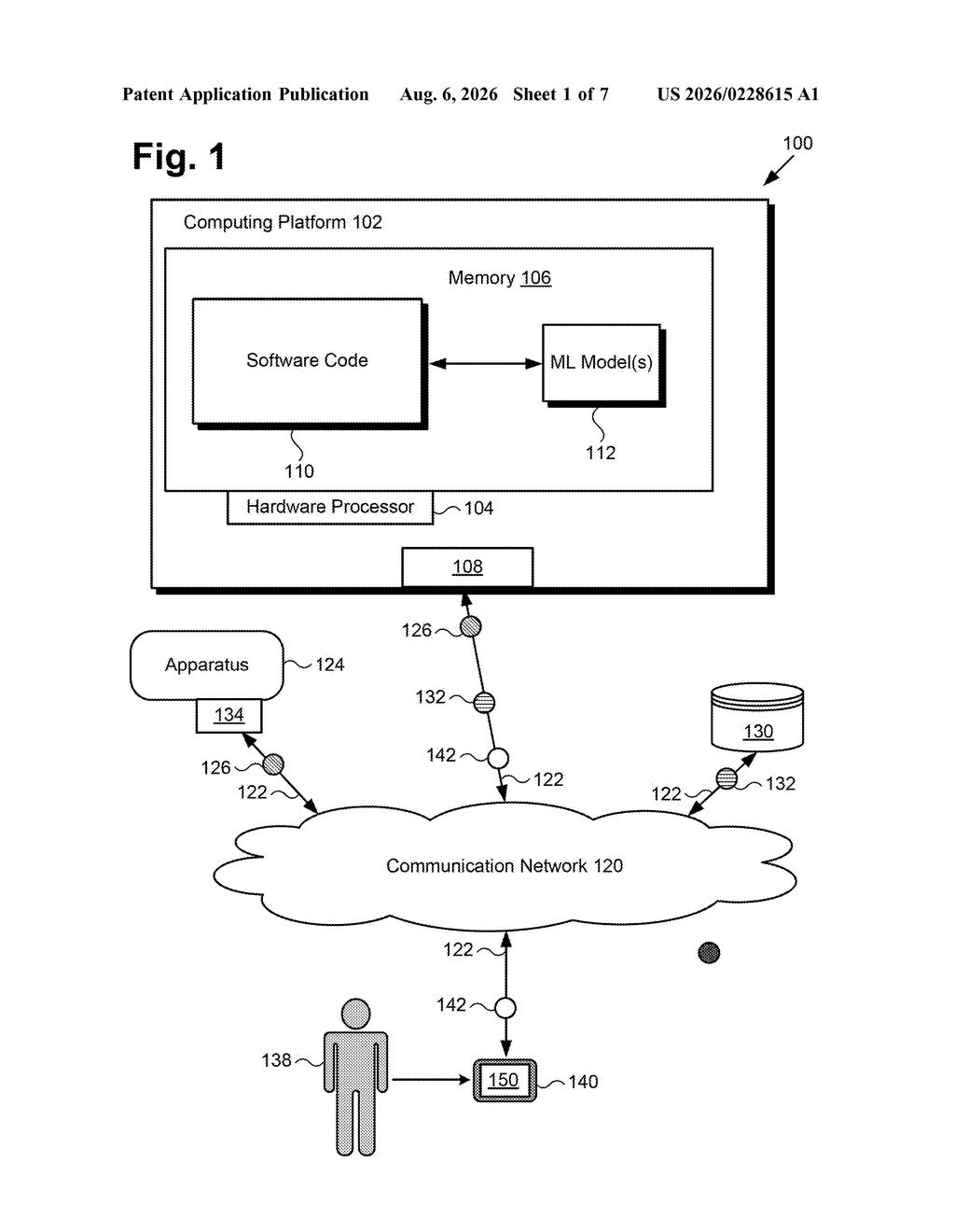 Disney Patent: AI Anomaly Detection for Ride Maintenance — figure from US 2026/0228615 A1