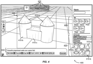 Patent drawing from the Adobe's controllable AI images watchlist