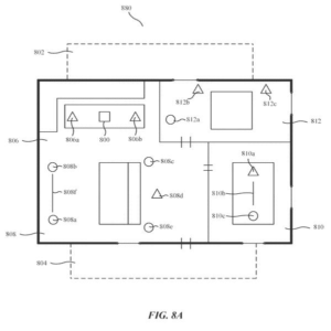 Patent drawing: Apple Patent Enables Devices to Identify Multiple Users and Trigger Personalized Services