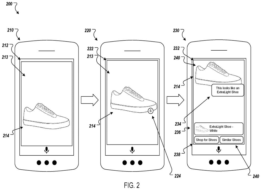 Google Patent: Real-Time Object Detection in Camera Viewfinder — figure from US 2026/0229031 A1